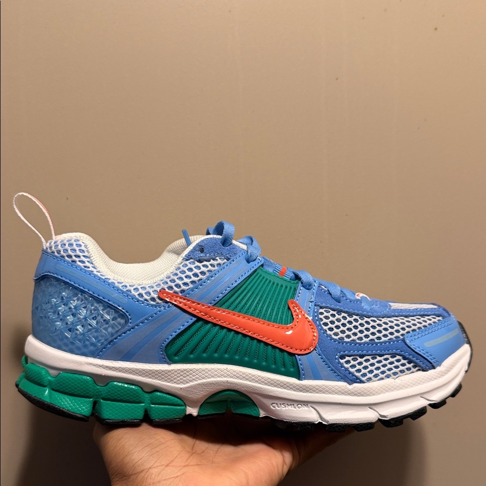 Nike Kids Sneakers in Blue, Green, and Orange